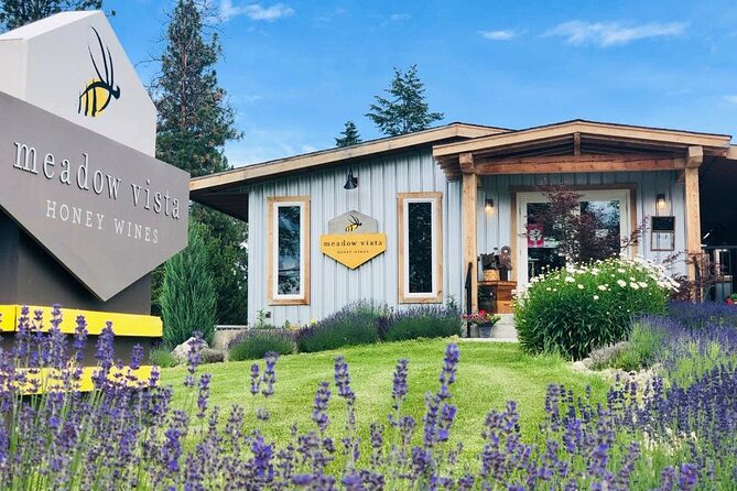 Kelowna E-Bike Bee Tour, Tastings, Organic Lunch & Audio Guide - Arriving at Meadow Vista Honey Wines