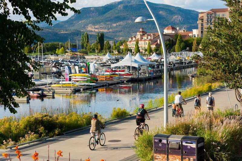 Kelowna: E-Bike Ride and Axe Throwing Adventure - Who will enjoy this most