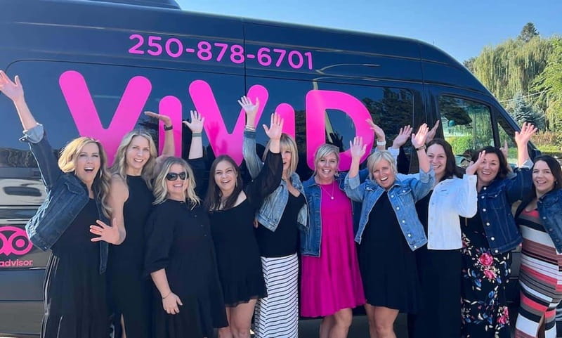 Kelowna: East Kelowna Half Day Guided Wine Tour - Tantalus Vineyards: the first 40-minute tasting