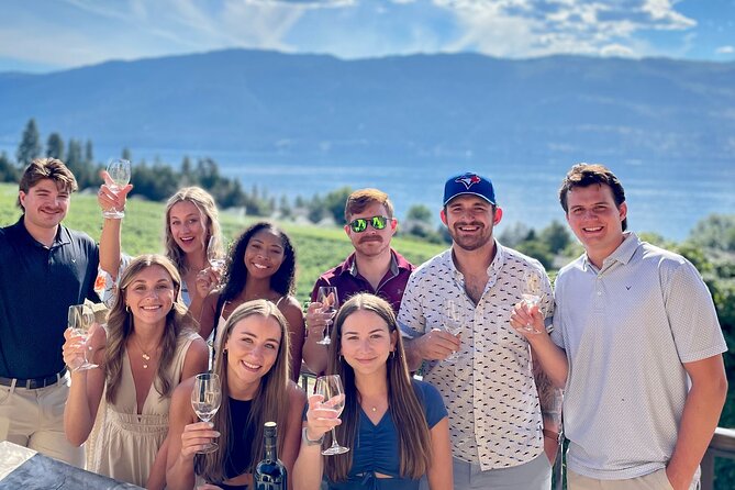 Kelowna Mystery Full Day Guided Wine Tour With 5 Wineries - Key points at a glance