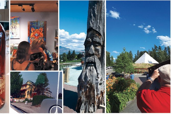 Kelowna or West Kelowna Afternoon Sightseeing Wine Tour - Views, shopping, and the practical details