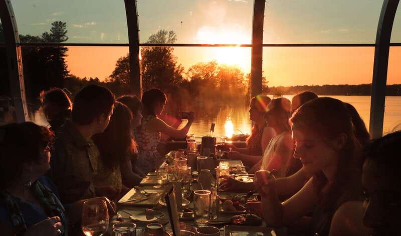 Kingston: Sunset Dinner Cruise - What dinner is like for $98