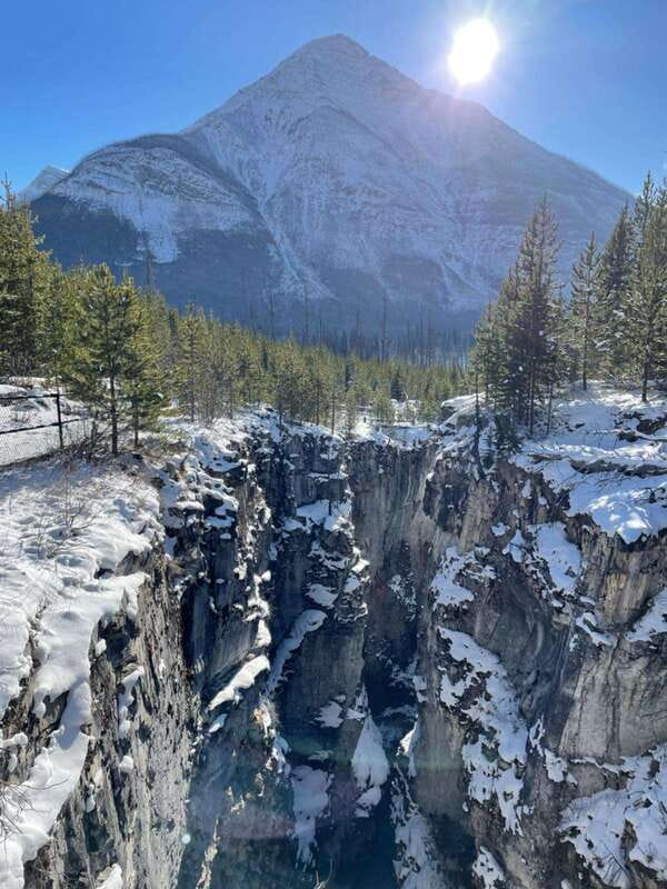 Kootenay: From Icy Mountain Rivers to Steamy Hot Springs - Walking the ice-carved Marble Canyon