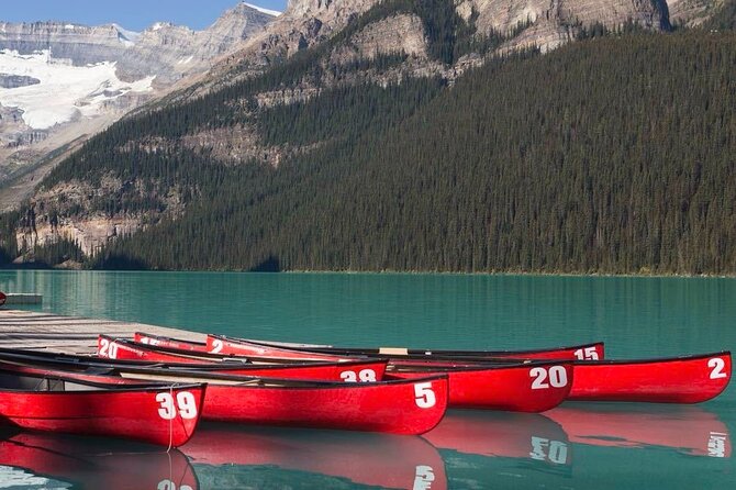 Lake Louise 、Moraine and Emerald Lake Tour from Calgary Banff - Natural Bridge and the power of the river