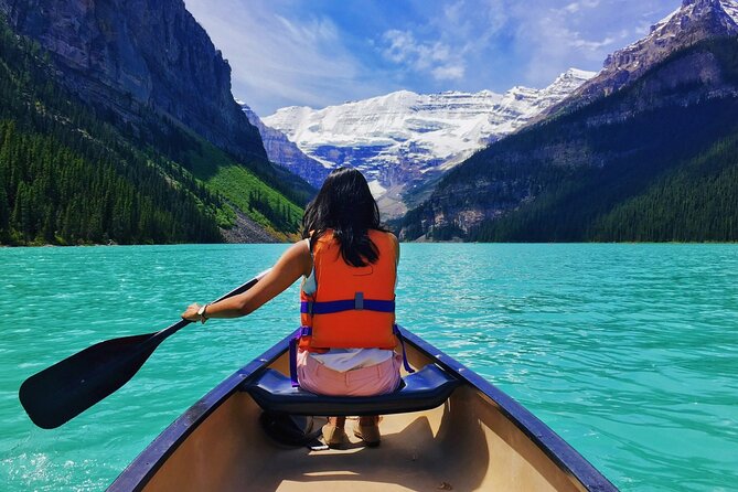 Lake Louise Moraine Lake Banff Gondola Cave Basin Bow Falls - Why this Banff day tour works well