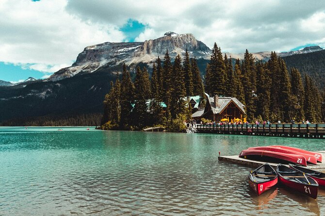 Lake Louise Moraine Lake Emerald Lake Yoho Banff National Park - Banff Avenue or Bow Falls at the end