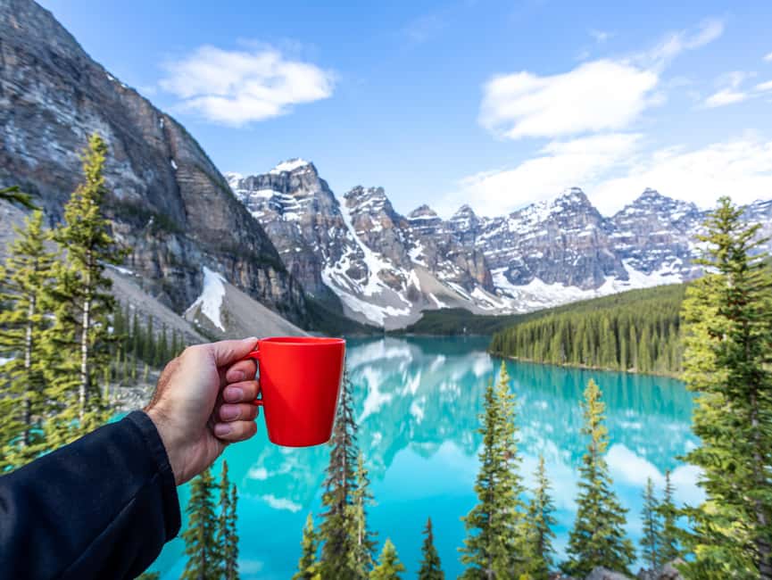 Lake Louise, Moraine Lake, tour from Canmore/Banff - The drive through Banff National Park