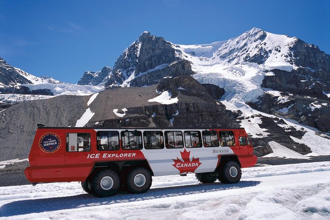 Lake Louise to Jasper One-Way Tour - The Weeping Wall changes the mood
