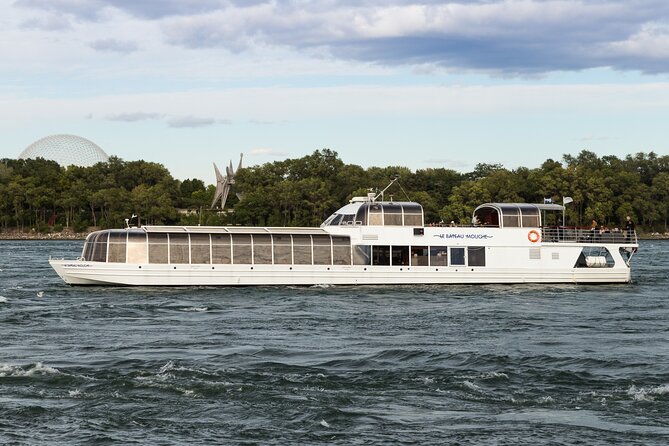Le Bateau-Mouche Sightseeing Cruise in Montreal - The Old Port Clock Tower and the return route