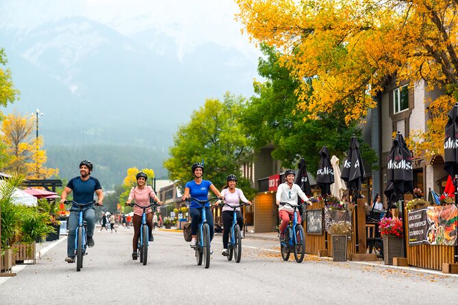 Legacy Trail Food Bike Tour - Bow Falls is the day’s clearest photo stop