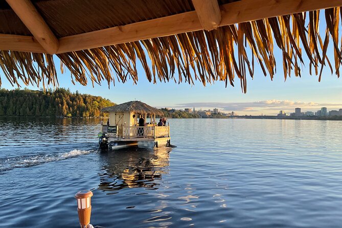 Lilo Floating Tiki Bar on the Ottawa River - A social cruise, not a private charter