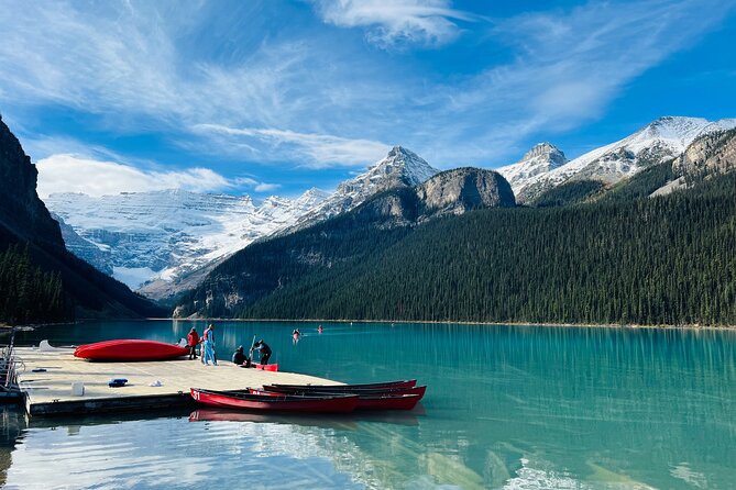 Louise,Moraine/Johnston Canyon,Emerald ,Banff(optional:Gondola) - Lake Louise Village is your lunch break
