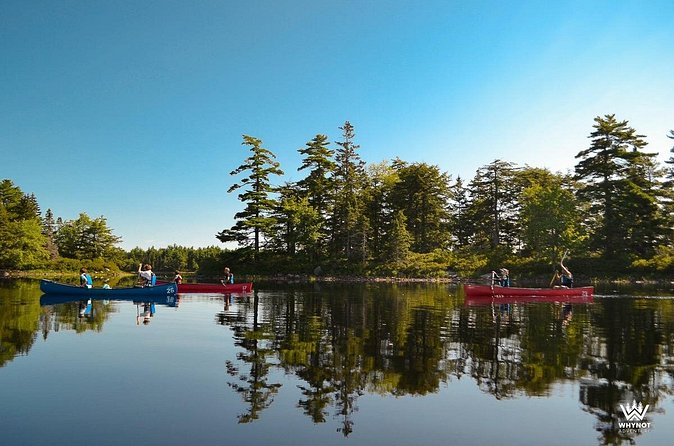 Medway Lakes Canoe Trip 3-Day - Camping beside the water