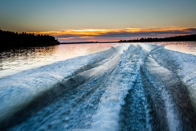 Meet The Seals Boat Tour - Travel by boat to a Secret Seal Cove - Cruising up Pictou Harbour