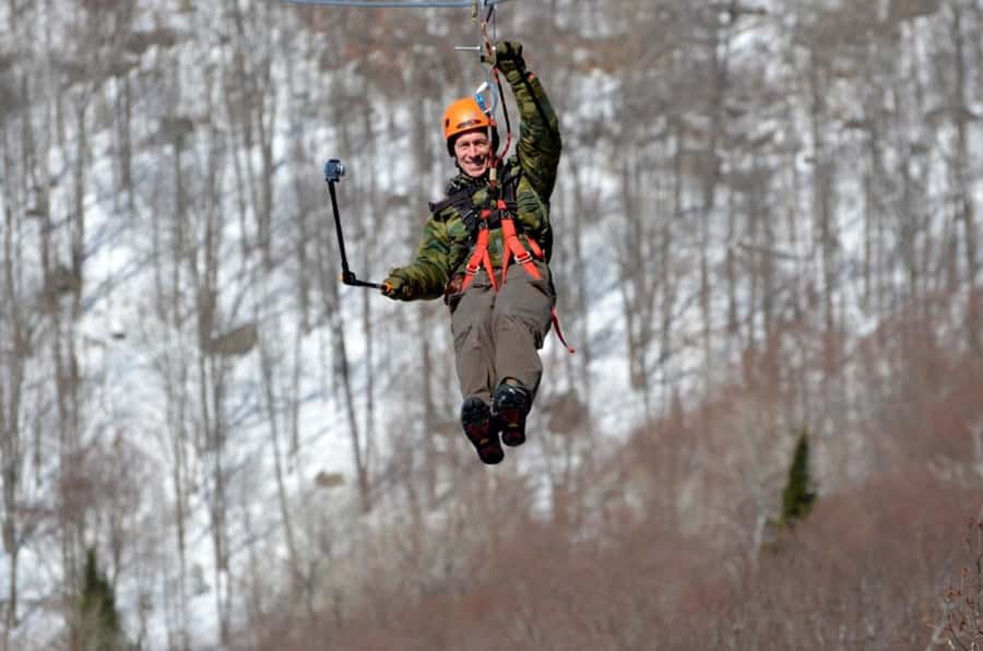 Mont-Catherine: Ziplines & Hike - What to wear for a winter zipline
