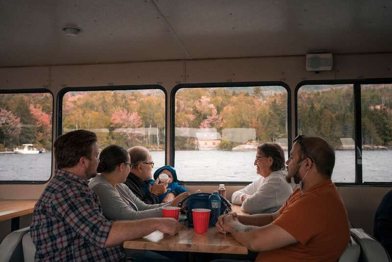Mont-Tremblant: Guided Scenic Lake Cruise - Settling into your seat for the one-hour ride