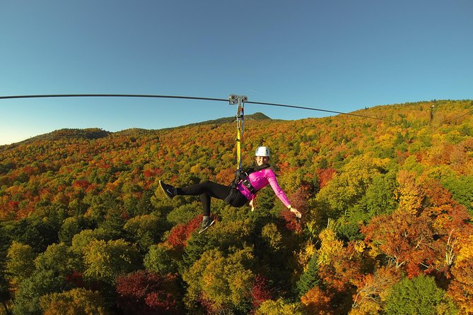 Mont Tremblant Guided Zipline Tour - From the Pedestrian Village to the Summit