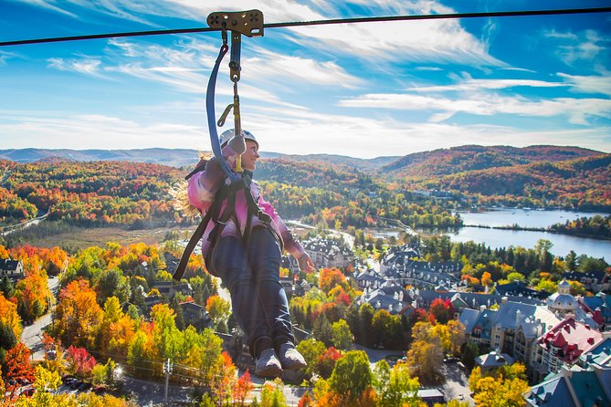 Mont Tremblant Guided Zipline Tour - The Hiking Between Lines Is Part of the Tour