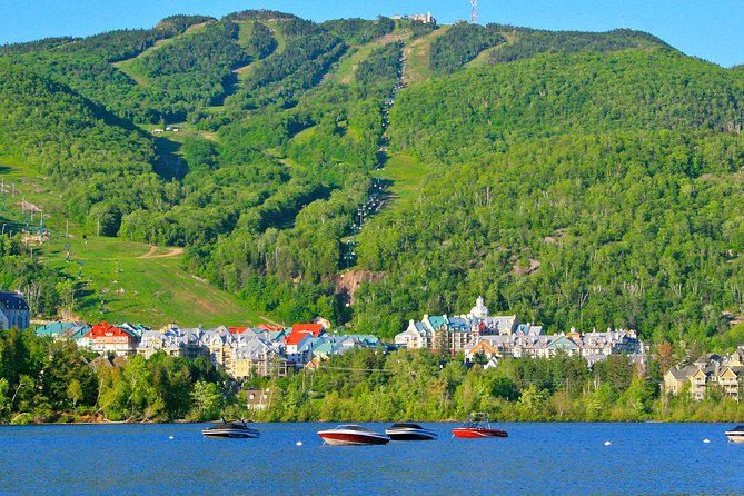 Mont Tremblant Private Day Tour from Montreal - Gondola views from the summit