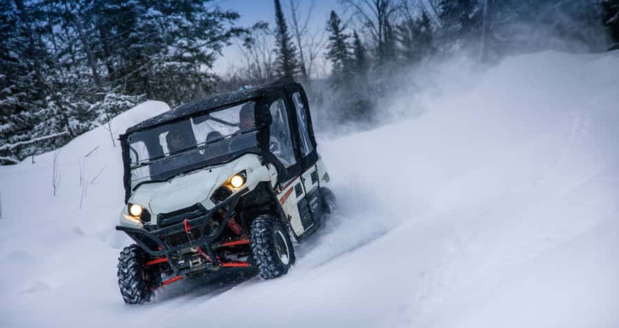 Mont Tremblant: Side-by-Side ATV Guided Off-Road Tour - Following the winding boreal forest trails