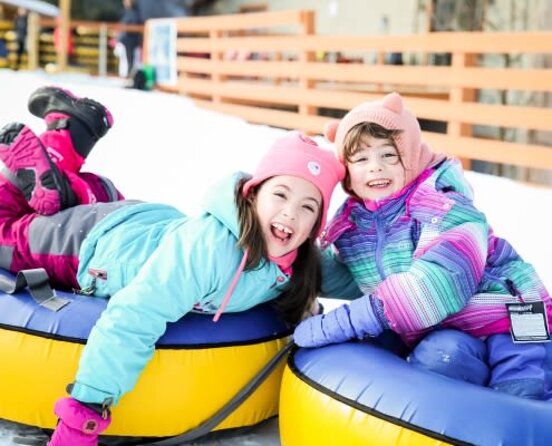 Mont-Tremblant Snow Tubing - Mont-Tremblant gives the outing more context