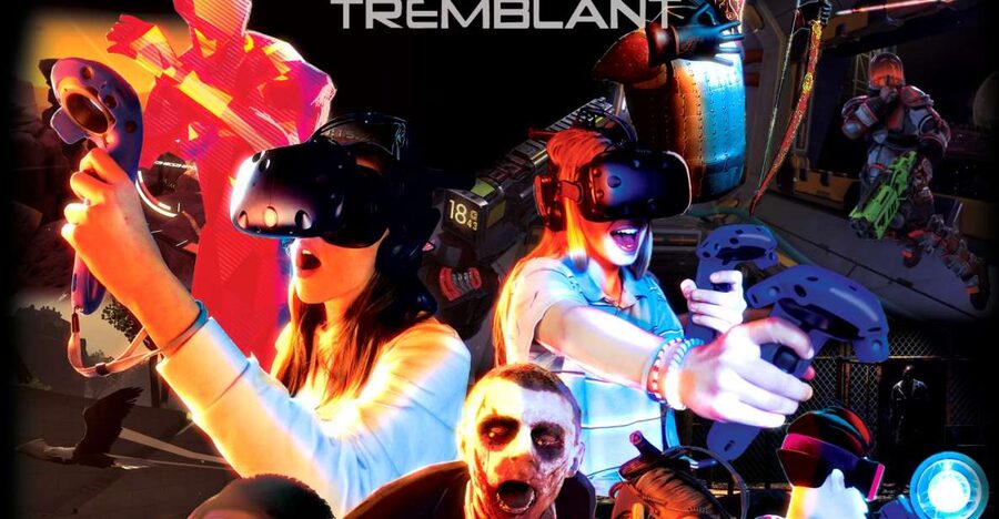 Mont Tremblant: Virtual Reality Gaming Session - Parking and finding the center