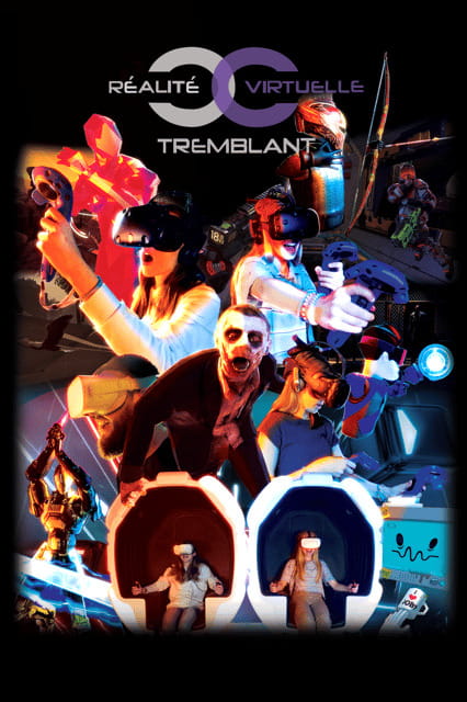 Mont Tremblant: Virtual Reality Gaming Session - Playing alone or sharing the session