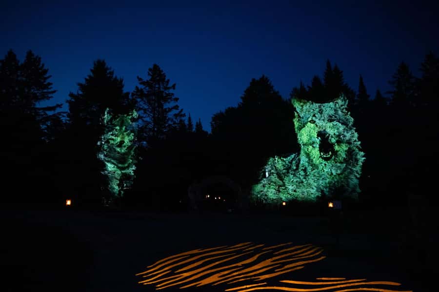 Montebello, QC: Omega Park ONIRO Immersive Experience at Night - What Oniro is really like after sunset