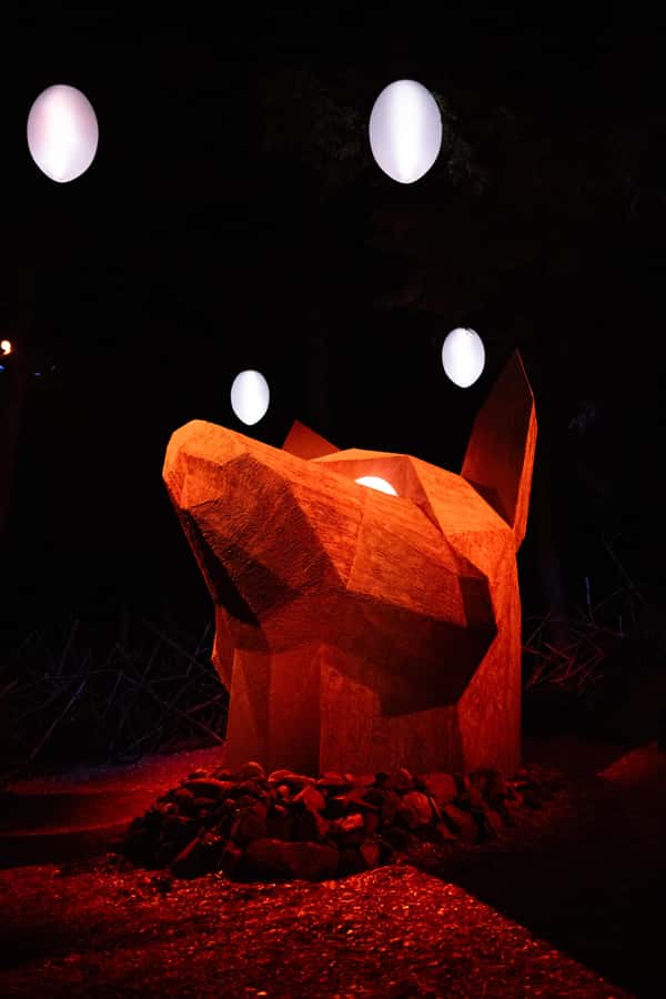Montebello, QC: Omega Park ONIRO Immersive Experience at Night - What the $24 ticket includes