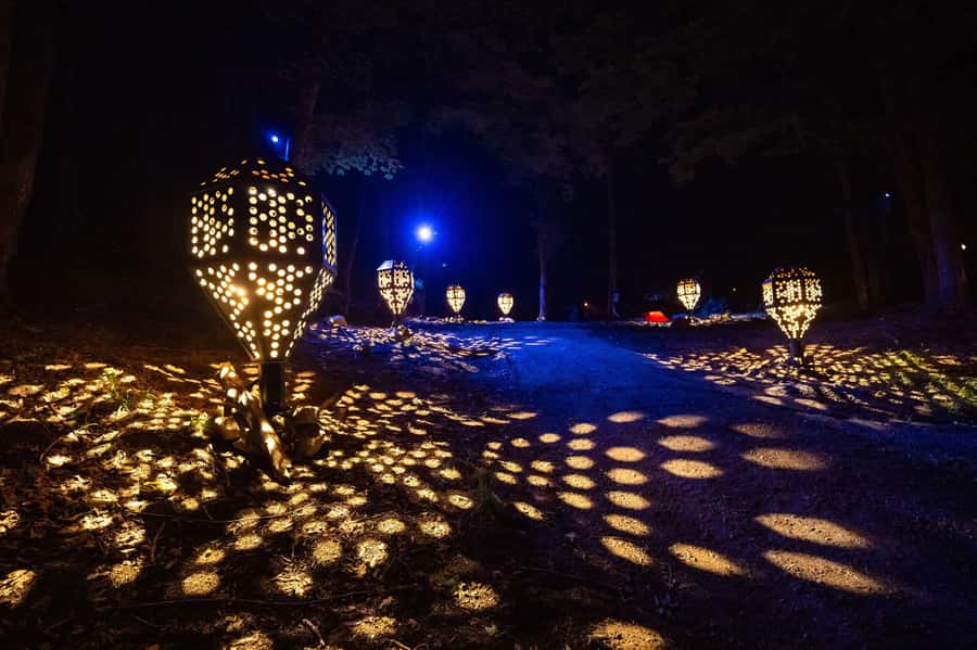 Montebello, QC: Omega Park ONIRO Immersive Experience at Night - Choosing the right evening