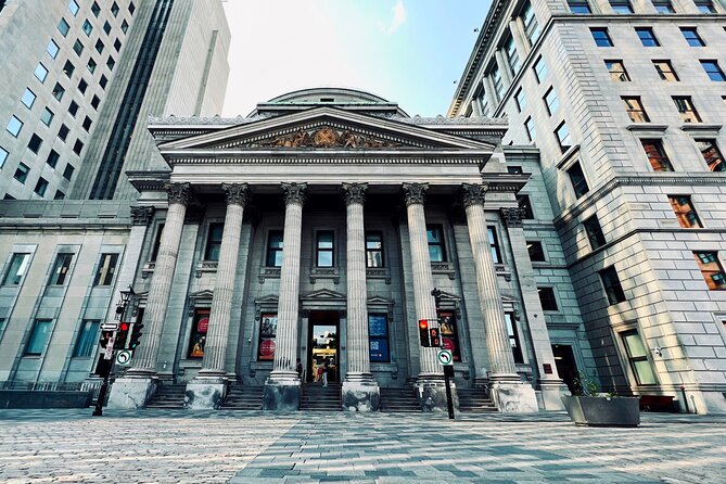 Montreal: 3-Hour Private Car Tour with Expert & Free Pick up - The Bank of Montreal and Montreal’s commercial past