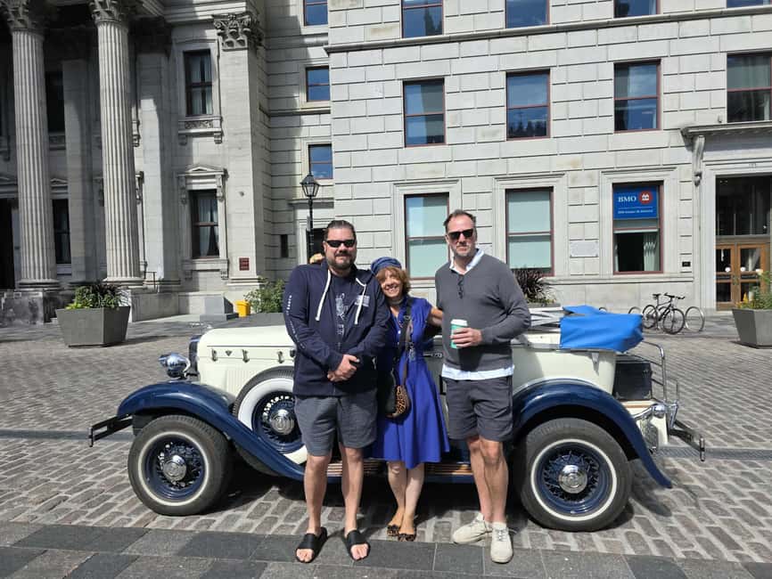 Montreal: An unforgettable guided tour in a vintage 1930s convertible car - Is $69 a Fair Price?