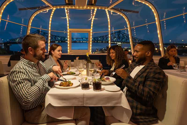Montreal: Bateau-Mouche Cruise with A La Carte Dinner Option - Choosing between one course and six