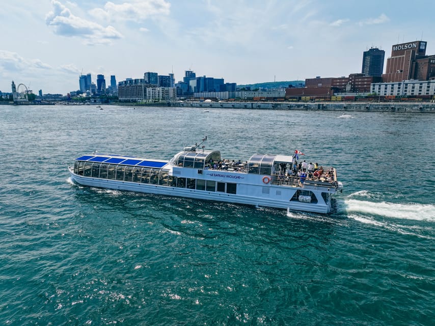 Montreal: Bateau-Mouche Cruise with A La Carte Dinner Option - The 7 PM departure along the St. Lawrence
