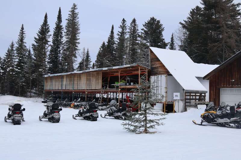 Montreal: Canadian Forest Guided Tour by Snowmobile - From downtown Montreal to the Laurentides forest