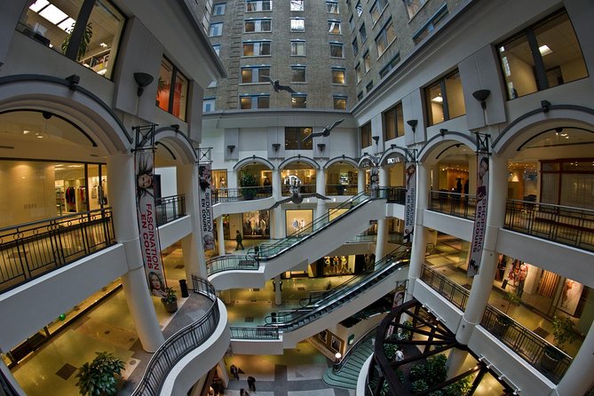 Montréal Downtown and Underground City Private Walking Tour - Complexe Les Ailes and Saint-Catherine Street