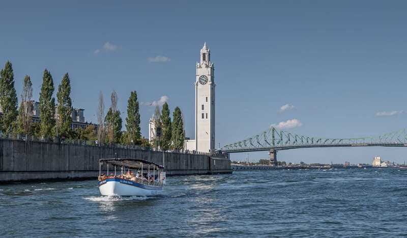 Montreal: Electric Boat Cruise with Onboard Drinks - The Lachine Canal, Silo #5, and Habitat 67