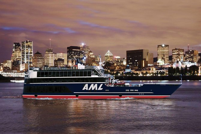 Montreal Gourmet Dinner Cruise with DJ & Dancing - Choosing between three courses, five courses, and Red Carpet