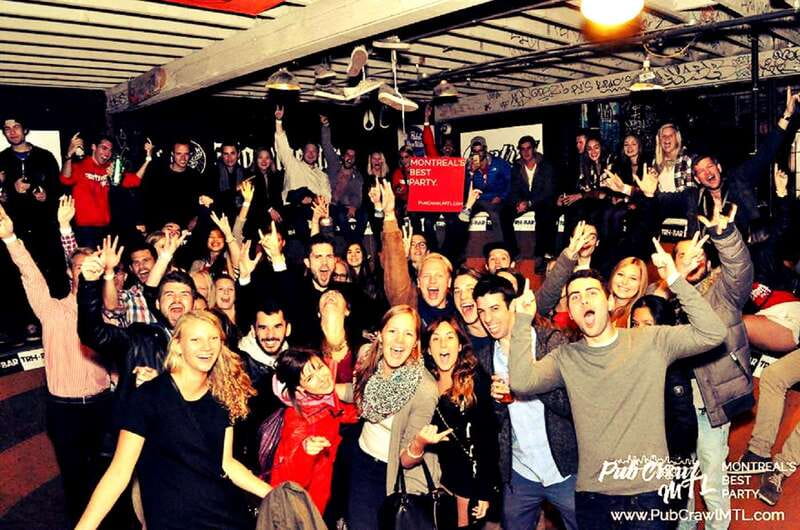 Montreal: Guided Bar Crawl with Free Shots and Club Entry - The second bar keeps the introductions moving