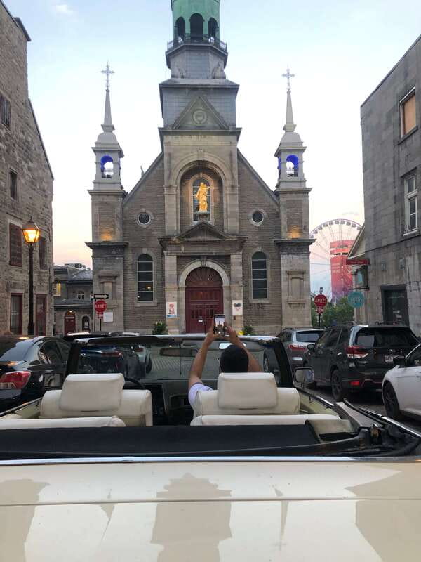 Montréal: Guided Tour in Vintage Convertible Cadillac - Chinatown and the Plateau on the two-hour route