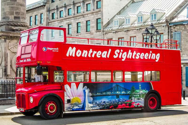 Montreal: Hop-On Hop-Off Double-Decker Bus Tour - Notre-Dame Basilica and the streets of Old Montreal
