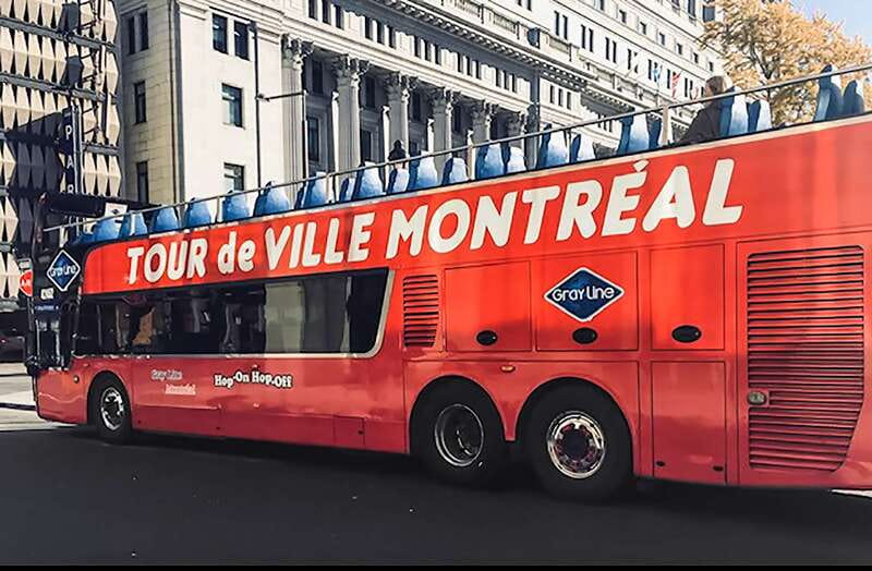 Montreal: Hop-On Hop-Off Double-Decker Bus Tour - Square Dorchester and downtown Montreal