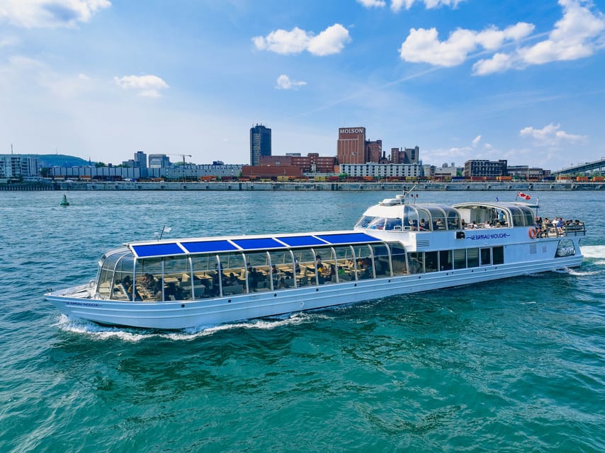 Montreal: Le Bateau-Mouche St. Lawrence Sightseeing Cruise - Starting at Jacques-Cartier Pier in Old Montreal