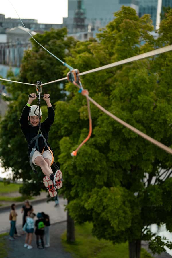 Montreal Old Port: Urban Zipline Ticket - Why the family-friendly format works