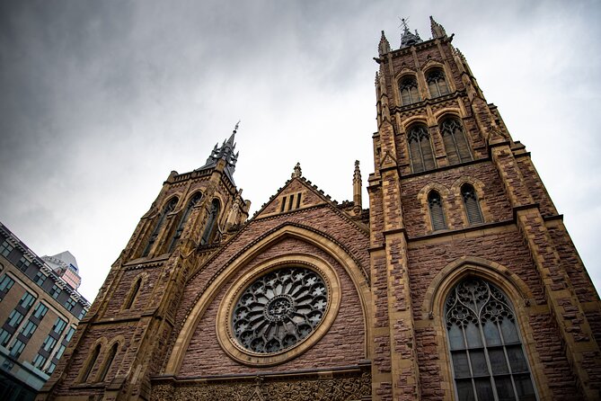 Montreal Prohibition Mystery: Self-Guided Walking Adventure - Quartier des Spectacles brings the story into the city center