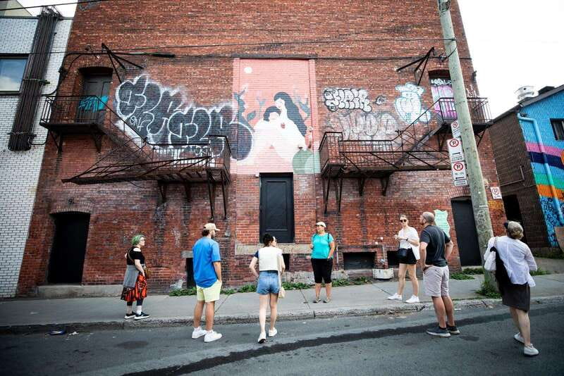 Montreal: The Original Locally Owned Street Art Walking Tour - The main hour: giant walls, small works, and side streets