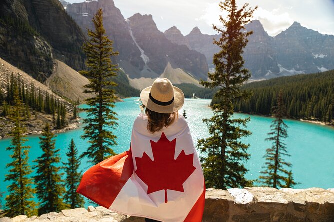 Moraine Lake and Lake Louise Tour from Calgary - Canmore - Banff - Marble Canyon adds a different kind of scenery