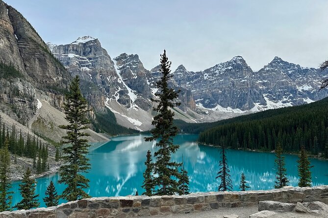 Moraine Lake, Lake Louise Afternoon Tour Half day From Banff - Morant’s Curve on the way back