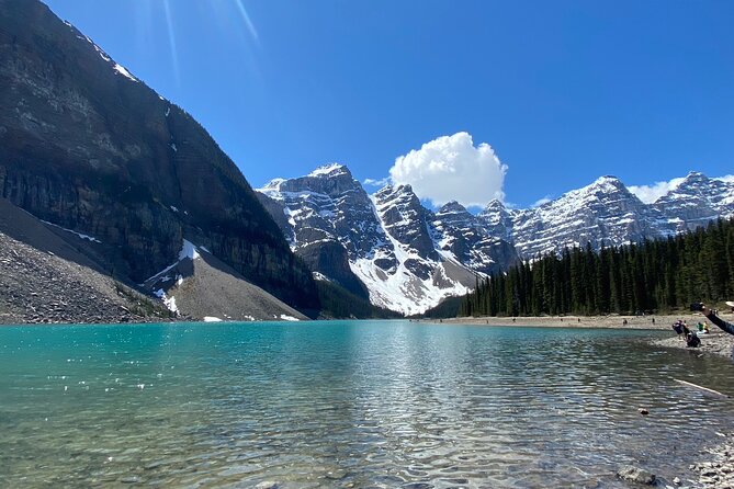 Moraine Lake Lake Louise Emerald Lake Banff Town & Natural Bridge - Natural Bridge and the Kicking Horse River