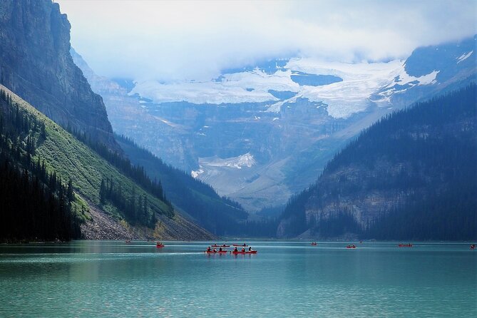 Moraine Lake, Lake Louise Johnston Canyon Banff National Park - Banff town: useful free time at the end